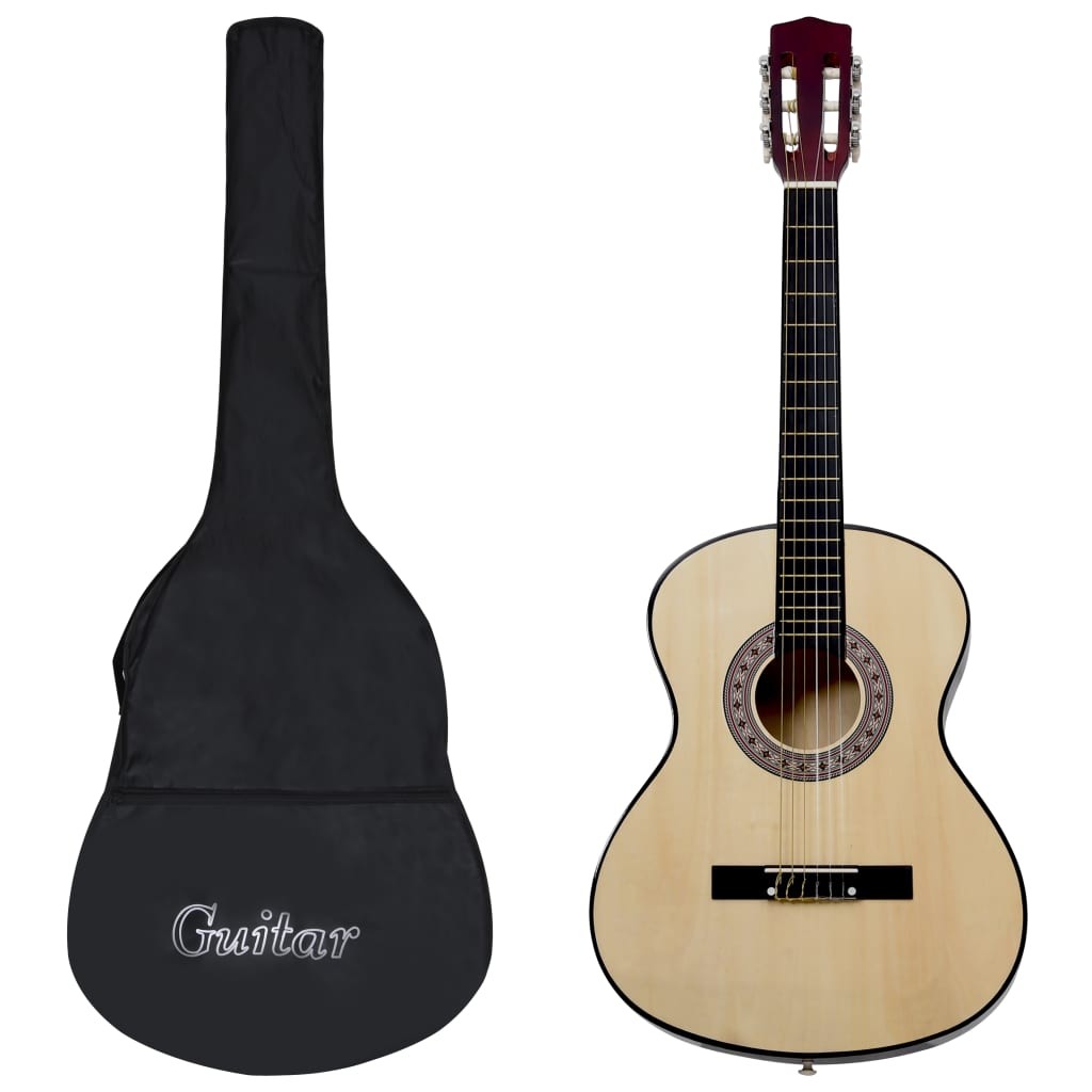 8 Piece Classical Acoustic Guitar Kids and Beginner Set 3/4 36